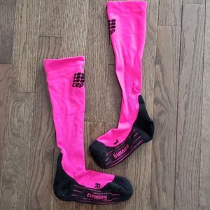 CEP Hot Pink Compression Socks